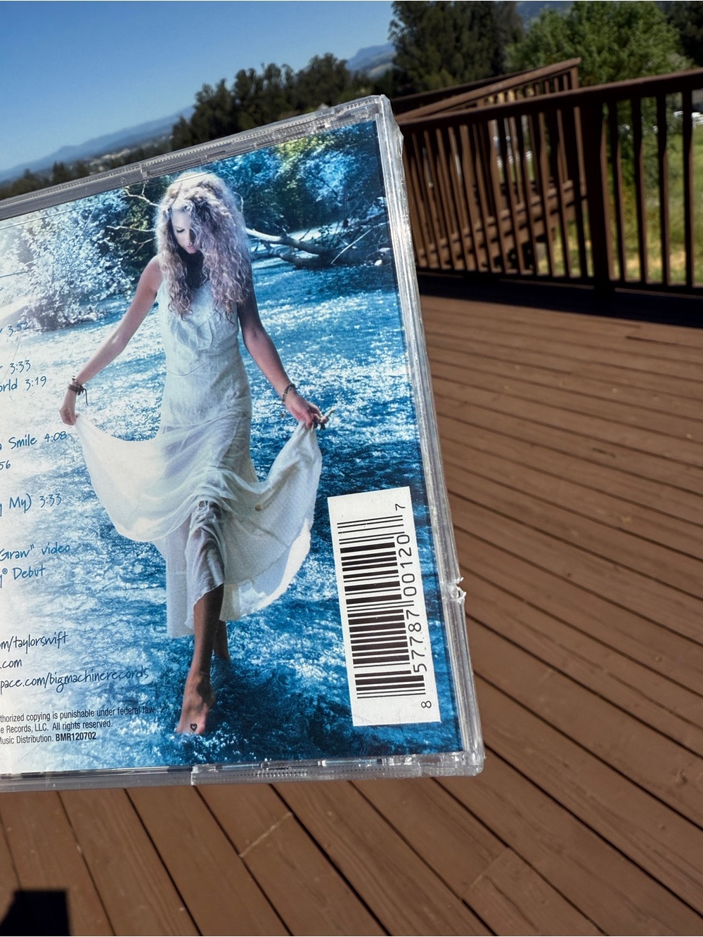 Taylor Swift Debut 2006 TRUE First Pressing SEALED 11 Track Target CD Rare - Picture 5 of 9